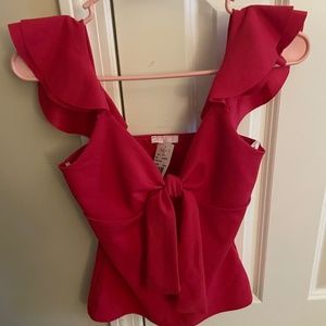 A’gaci red blouse